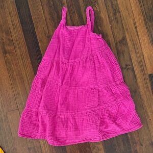 Baby Gap Pink Sleeveless Tiered Dress, Size 5T